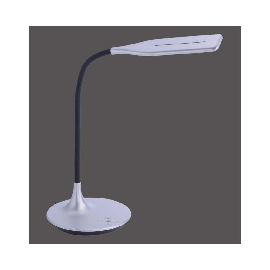 Leuchten Direkt 13061-21 - Dimbare LED Tafel Lamp met Touch Aansturing RAFAEL LED/5W/230V 2700-6000K zilver
