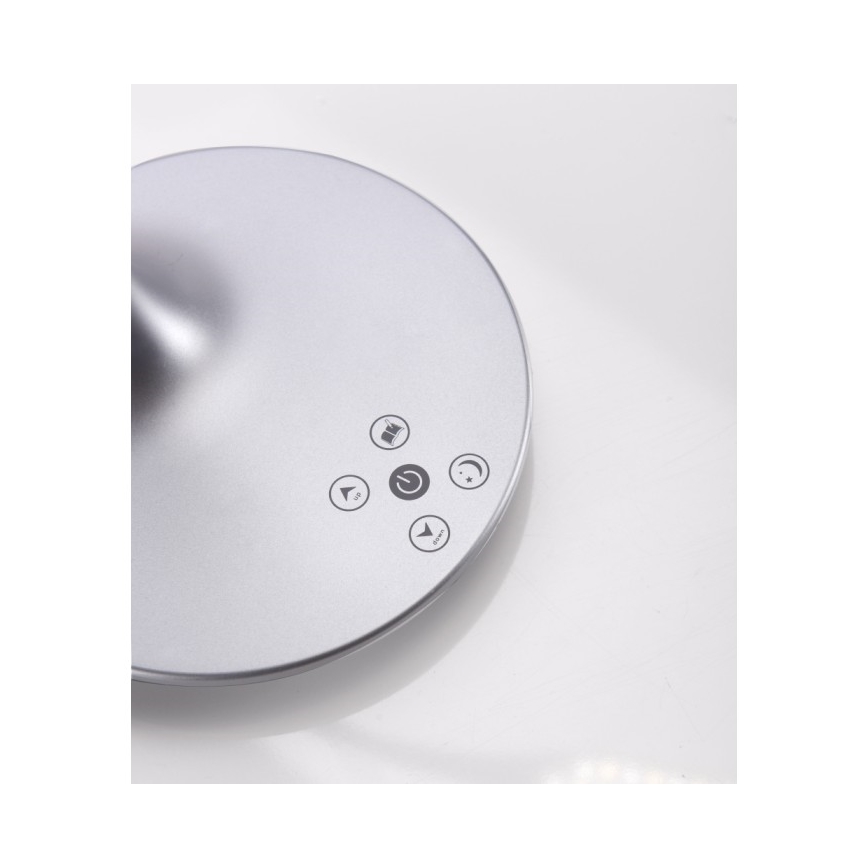Leuchten Direkt 13061-21 - Dimbare LED Tafel Lamp met Touch Aansturing RAFAEL LED/5W/230V 2700-6000K zilver