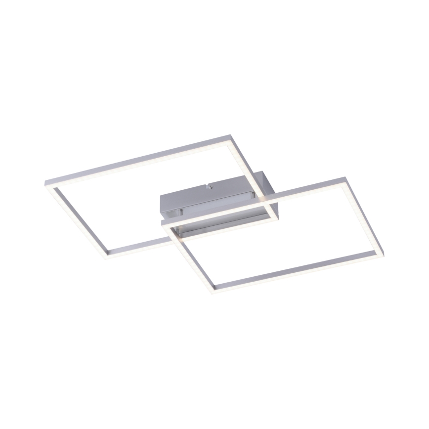 Leuchten Direkt 14017-55 - Dimbare LED Plafond Lamp  IVEN 2xLED/20W/230V + afstandsbediening