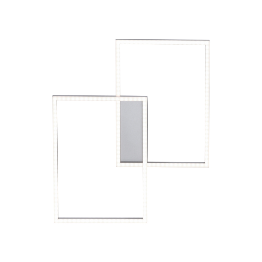 Leuchten Direkt 14017-55 - Dimbare LED Plafond Lamp  IVEN 2xLED/20W/230V + afstandsbediening