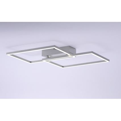 Leuchten Direkt 14018-55 - LED Plafondlamp dimbaar IVEN 2xLED/15W/230V