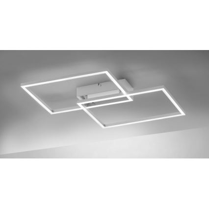 Leuchten Direkt 14018-55 - LED Plafondlamp dimbaar IVEN 2xLED/15W/230V