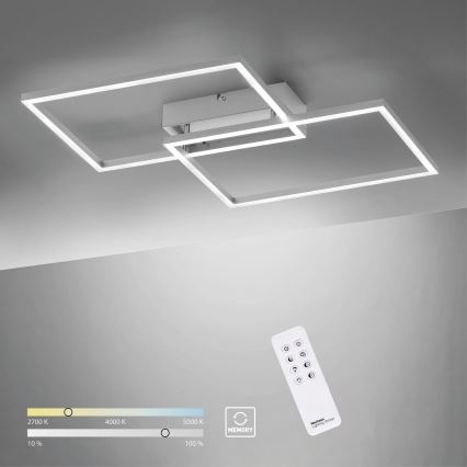 Leuchten Direkt 14018-55 - Plafonnier LED à intensité variable IVEN 2xLED/15W/230V