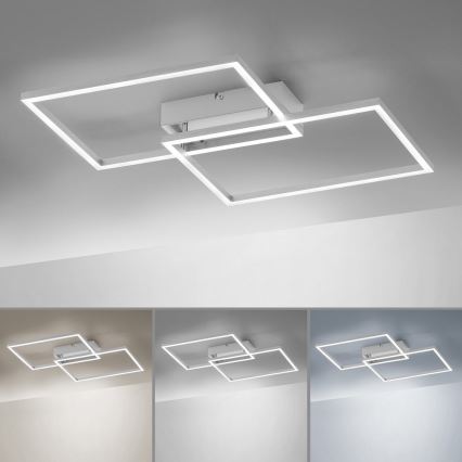 Leuchten Direkt 14018-55 - Plafonnier LED à intensité variable IVEN 2xLED/15W/230V