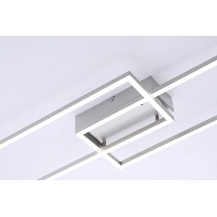 Leuchten Direkt 14019-55 - Dimbare LED Hanglamp IVEN 2xLED/20W/230V + afstandsbediening