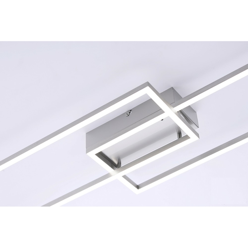 Leuchten Direkt 14019-55 - Dimbare LED Hanglamp IVEN 2xLED/20W/230V + afstandsbediening