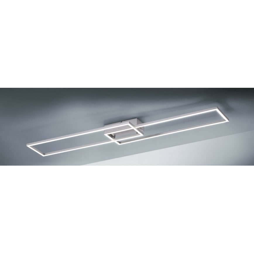 Leuchten Direkt 14019-55 - Dimbare LED Hanglamp IVEN 2xLED/20W/230V + afstandsbediening