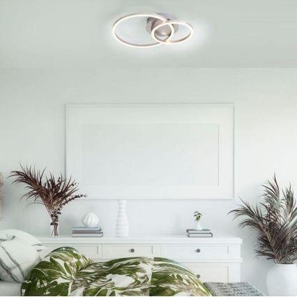 Leuchten Direkt 14021-55 - LED Hanglamp voor Oppervlak Montage VANKA LED/26W/230V