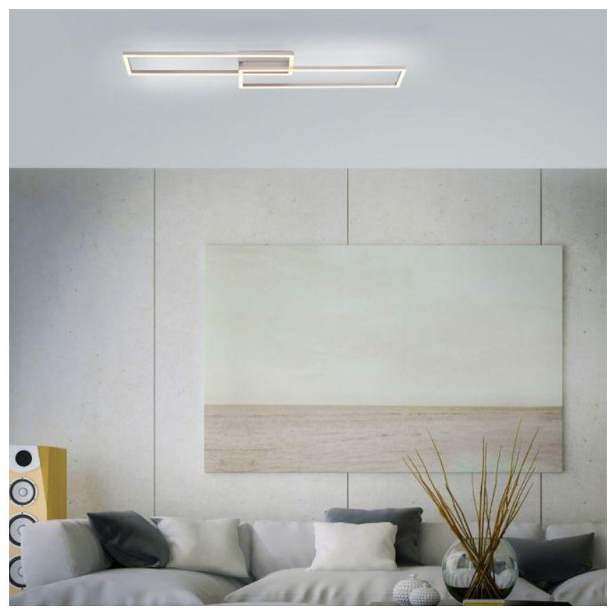 Leuchten Direkt 14023-55 - Dimbare LED Hanglamp voor Oppervlak Montage IVEN 2xLED/15,1W/230V