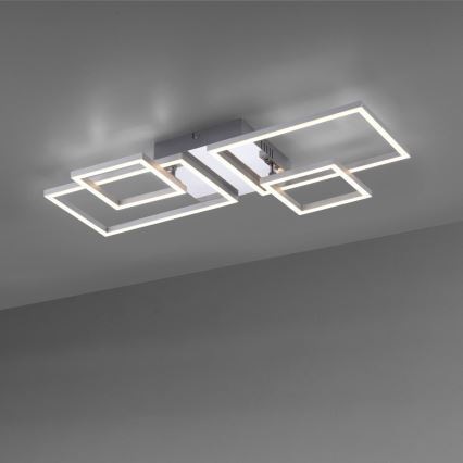 Leuchten Direkt 14023-55 - Lustre monté en surface à intensité variable IVEN 2xLED/12W/230V + 2xLED/5,5W