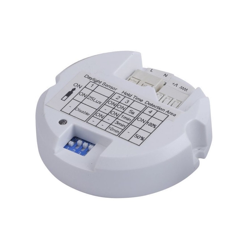 Leuchten Direkt 14122-16 - Luminaire de salle de bain avec détecteur SKYLER LED/12W/230V IP44