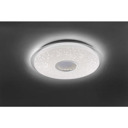 Leuchten Direkt 14227-16 - Dimbare LED Plafondlamp JONAS LED/22W/230V 3000-5000K + afstandsbediening