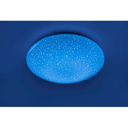 Leuchten Direkt 14242-16 - Plafonnier à intensité variable LED RGB SKYLER LED/18W/230V + Télécommande