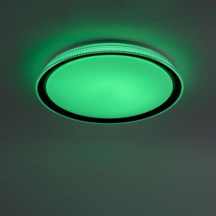 Leuchten Direkt 14339-21 - Plafonnier à intensité variable LED RGB KARI LED/37W/230V Tuya + Télécommande