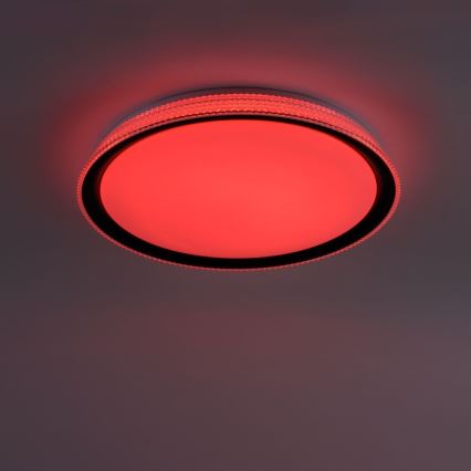 Leuchten Direkt 14339-21 - Plafonnier à intensité variable LED RGB KARI LED/37W/230V Tuya + Télécommande