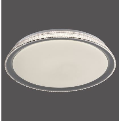 Leuchten Direkt 14339-21 - Plafonnier à intensité variable LED RGB KARI LED/37W/230V Tuya + Télécommande