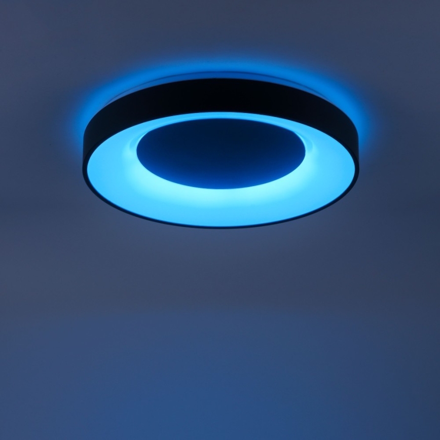 Leuchten Direkt 14346-18 - Plafonnier à intensité variable LED RGB ANIKA LED/26,5W/230V Tuya + Télécommande