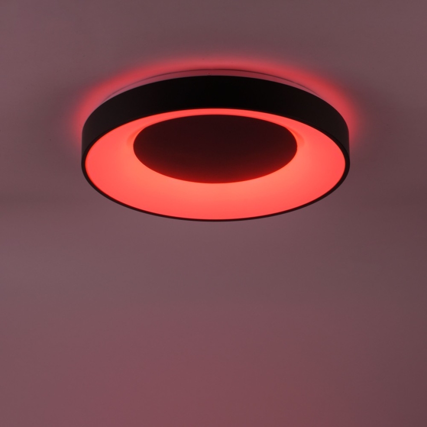 Leuchten Direkt 14346-18 - Plafonnier à intensité variable LED RGB ANIKA LED/26,5W/230V Tuya + Télécommande