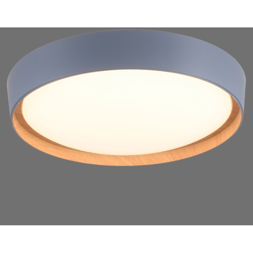 Leuchten Direkt 14347-15 - LED dimbare plafondlamp EMILIA LED/28,8W/230V grijs