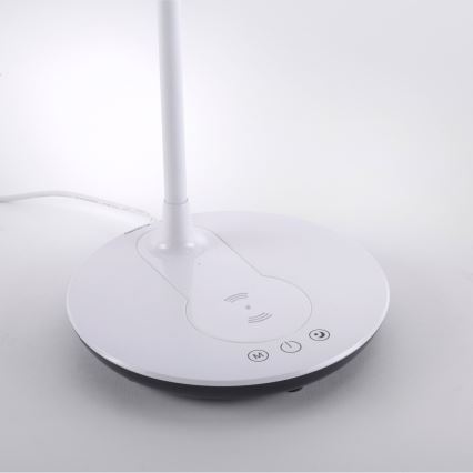 Leuchten Direkt 14416-18-Lampe à intensité variable tactile avec chargeur ASTRID LED/5W/230V 3000/4000/5500K + USB