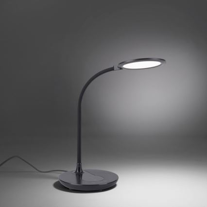 Leuchten Direkt 14416-18 - Lampe à intensité variable tactile avec chargeur ASTRID LED/5W/230V 3000/4000/5500K + USB