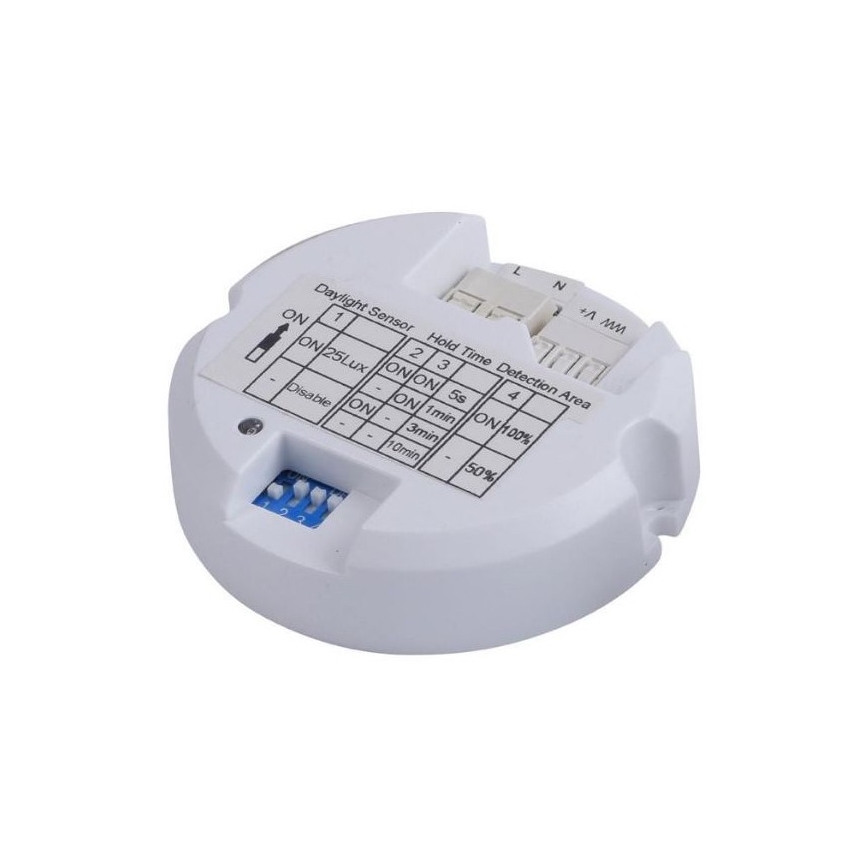 Leuchten Direkt 14422-17 - plafonnier salle de bain à intensité variable avec un détecteur LAVINIA LED/18W/230V IP44