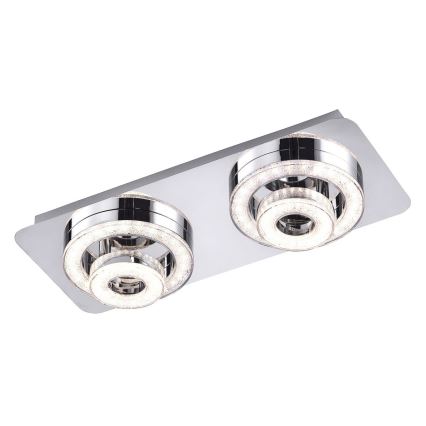 Leuchten Direkt 14521-17 - LED Plafond Lamp TIM 2xLED/2,8W/230V + 2xLED/3,1W