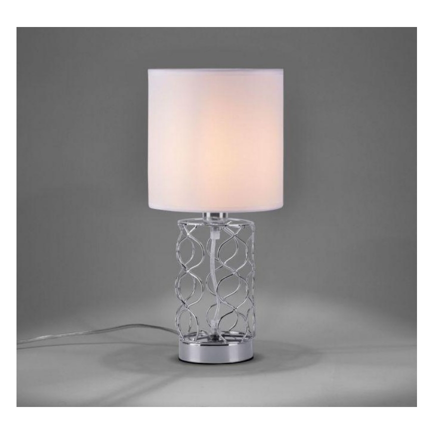 Leuchten Direkt 14615-55 - Tafel Lamp DEVA 1xE14/40W/230V mat chroom