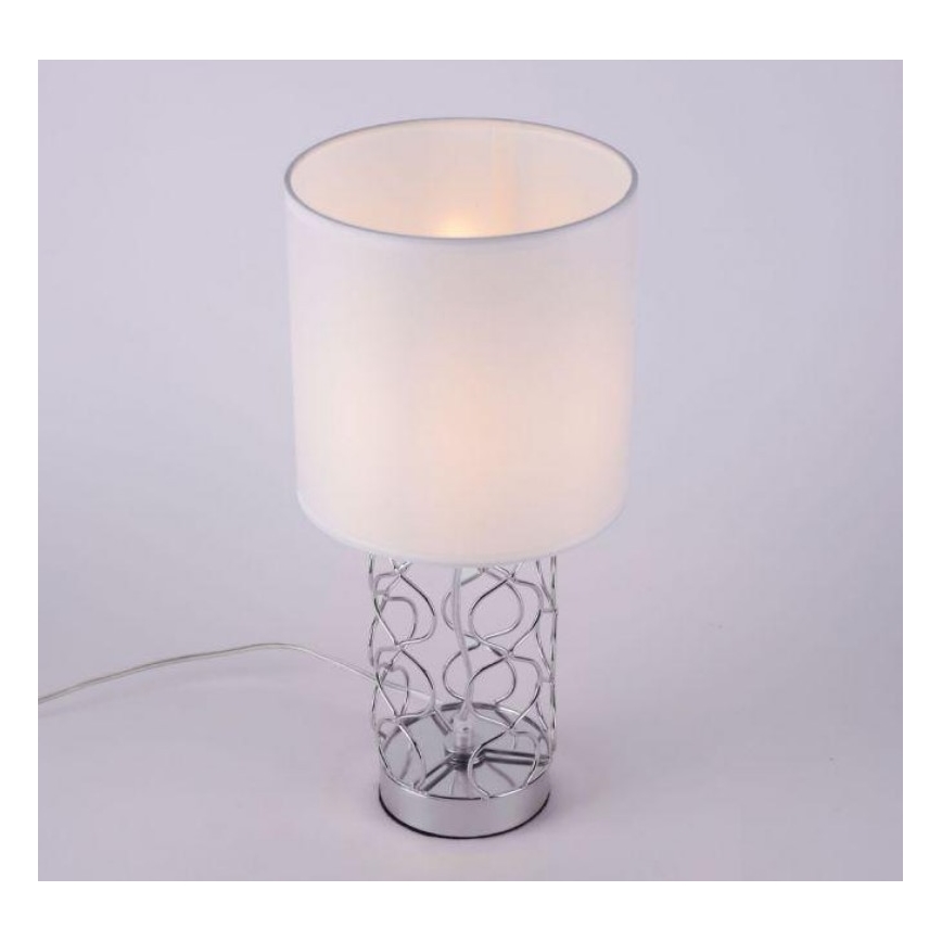 Leuchten Direkt 14615-55 - Tafel Lamp DEVA 1xE14/40W/230V mat chroom