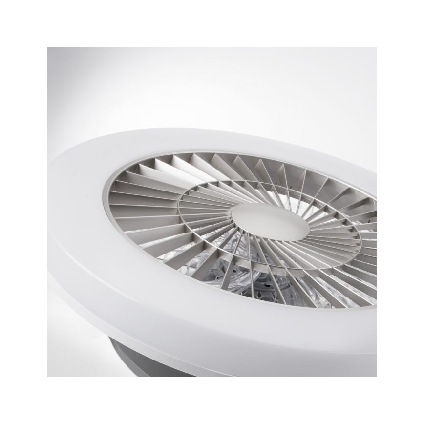 Leuchten Direkt 14645-55 - LED Lamp met Ventilator LEONARD LED/27W/230V