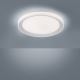 Leuchten Direkt 14661-21 - Plafonnier dimmable LED RGB LOLA LED/40W/230V Tuya + télécommande