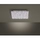 Leuchten Direkt 14670-55 - Plafonnier dimmable LED SPARKLE LED/12W/230V + télécommande