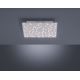 Leuchten Direkt 14670-55 - Plafonnier dimmable LED SPARKLE LED/12W/230V + télécommande