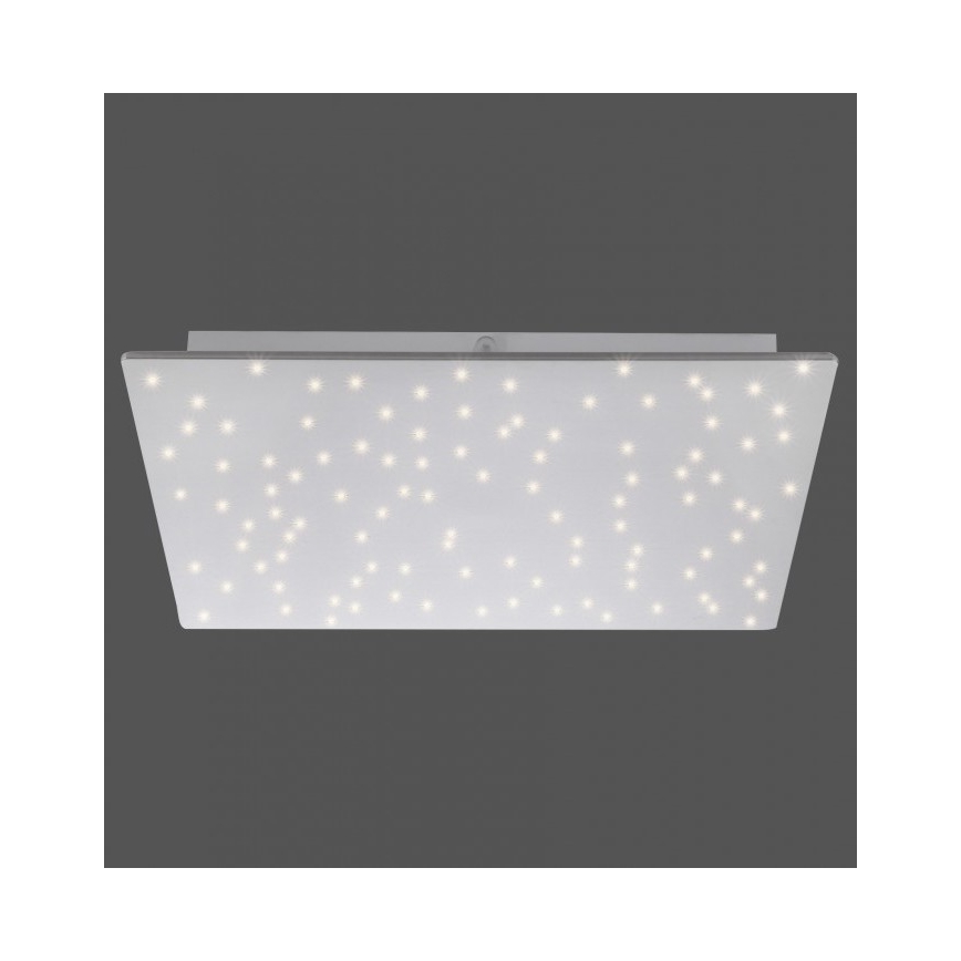 Leuchten Direkt 14671-55 - Plafonnier à intensité variable SPARKLE LED/18W/230V + Télécommande
