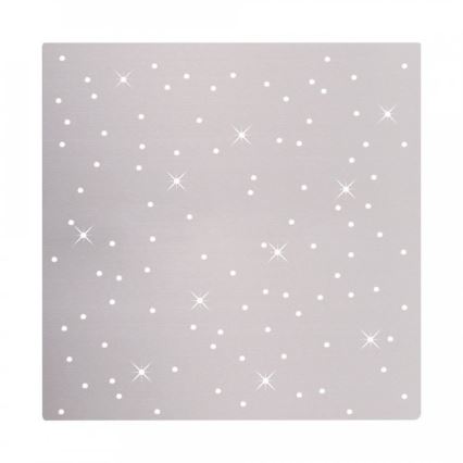 Leuchten Direkt 14671-55 - Plafonnier à intensité variable SPARKLE LED/18W/230V + Télécommande