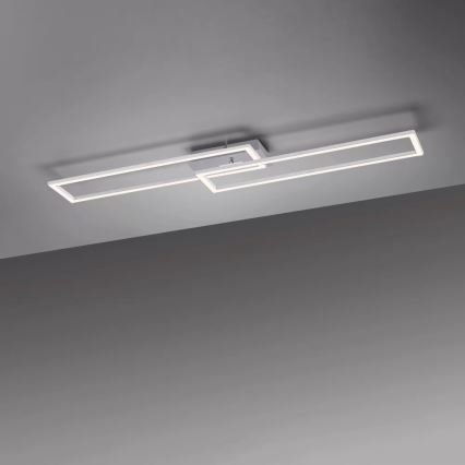 Leuchten Direkt 14691-55 - LED Dimbare plafondlamp IVEN 2xLED/18W/230V