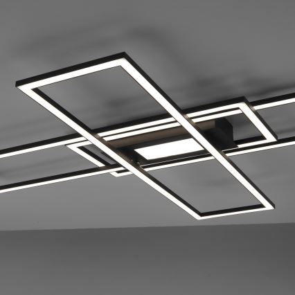 Leuchten Direkt 14693-18 - Plafonnier LED à intensité variable ASMIN LED/48W/230V + télécommande