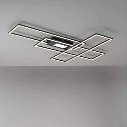 Leuchten Direkt 14693-18 - Plafonnier LED à intensité variable ASMIN LED/48W/230V + télécommande