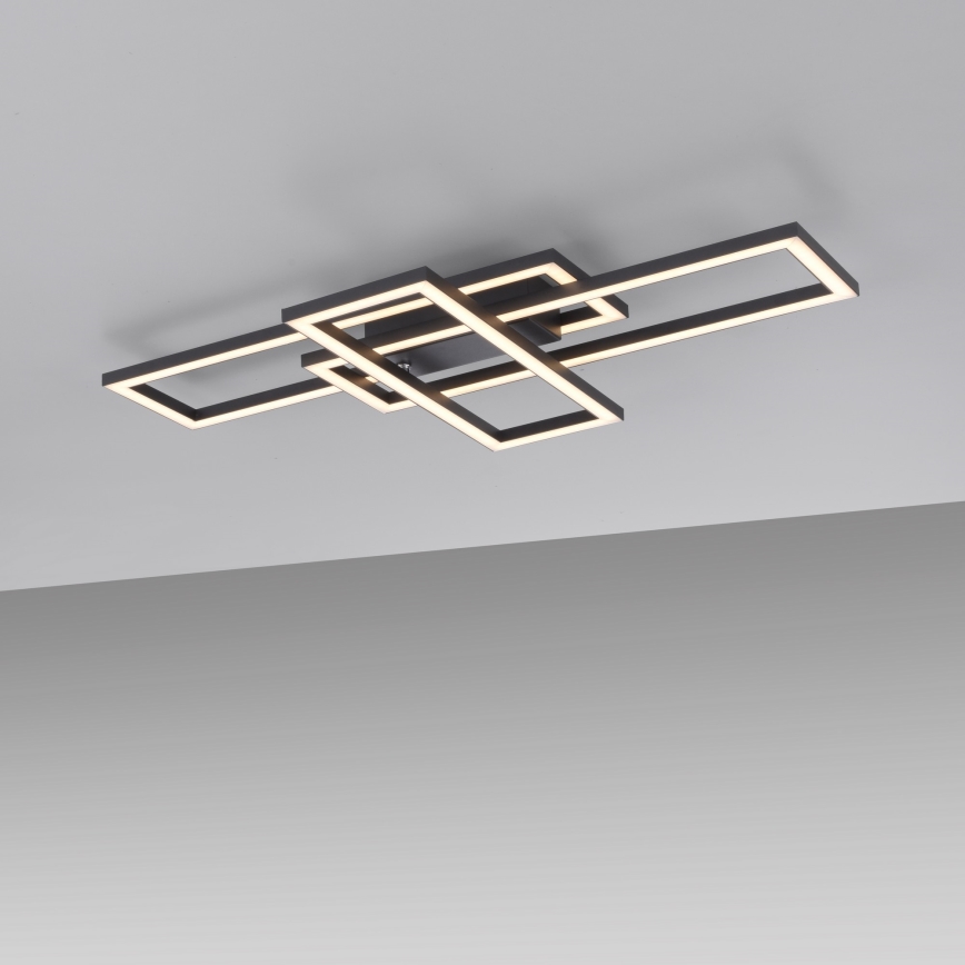 Leuchten Direkt 14697-18 - LED dimbare plafondlamp IVEN LED/24W/230V