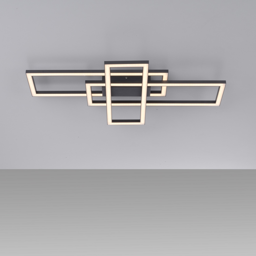 Leuchten Direkt 14697-18 - LED dimbare plafondlamp IVEN LED/24W/230V