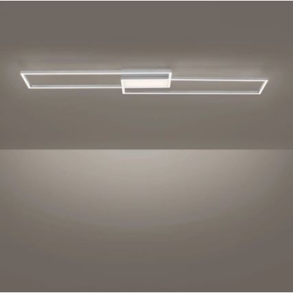 Leuchten Direkt 14711-55 - Dimbare LED Plafond Lamp ASMIN LED/42W/230V 3000-5000K + afstandsbediening