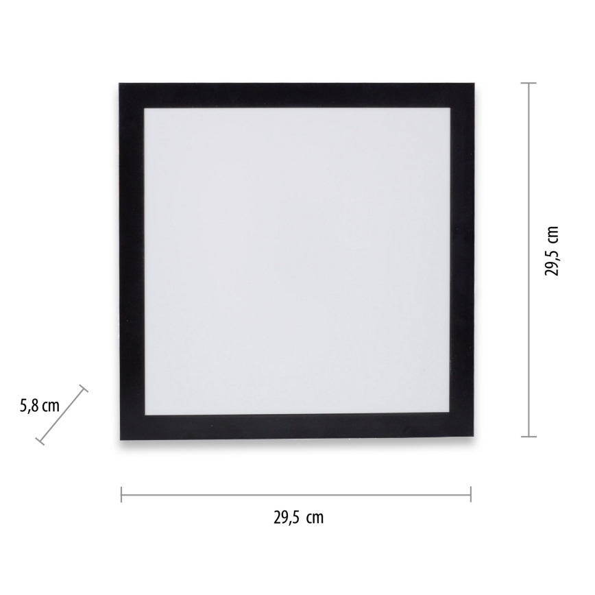 Leuchten Direkt 14740-18 - LED plafondlamp FLAT LED/7W/230V