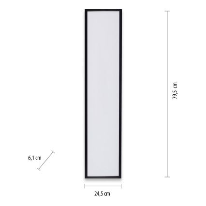 Leuchten Direkt 14741-18 - Plafonnier FLAT LED/14W/230V