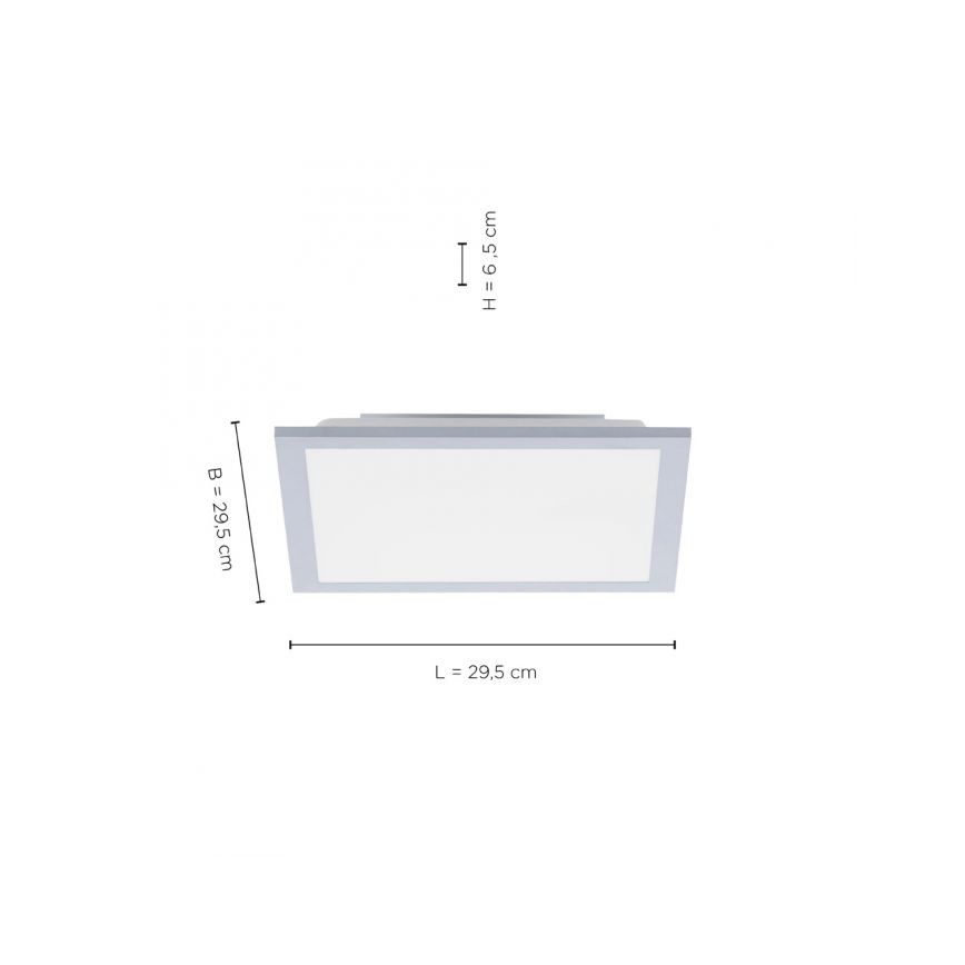 Leuchten Direkt 14750-21 - LED Plafond Lamp FLAT LED/12W/230V