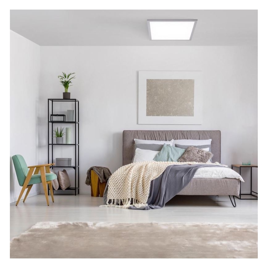 Leuchten Direkt 14755-21- Plafonnier à intensité variable FLAT LED/28W/230V 2700-5000K + Télécommande
