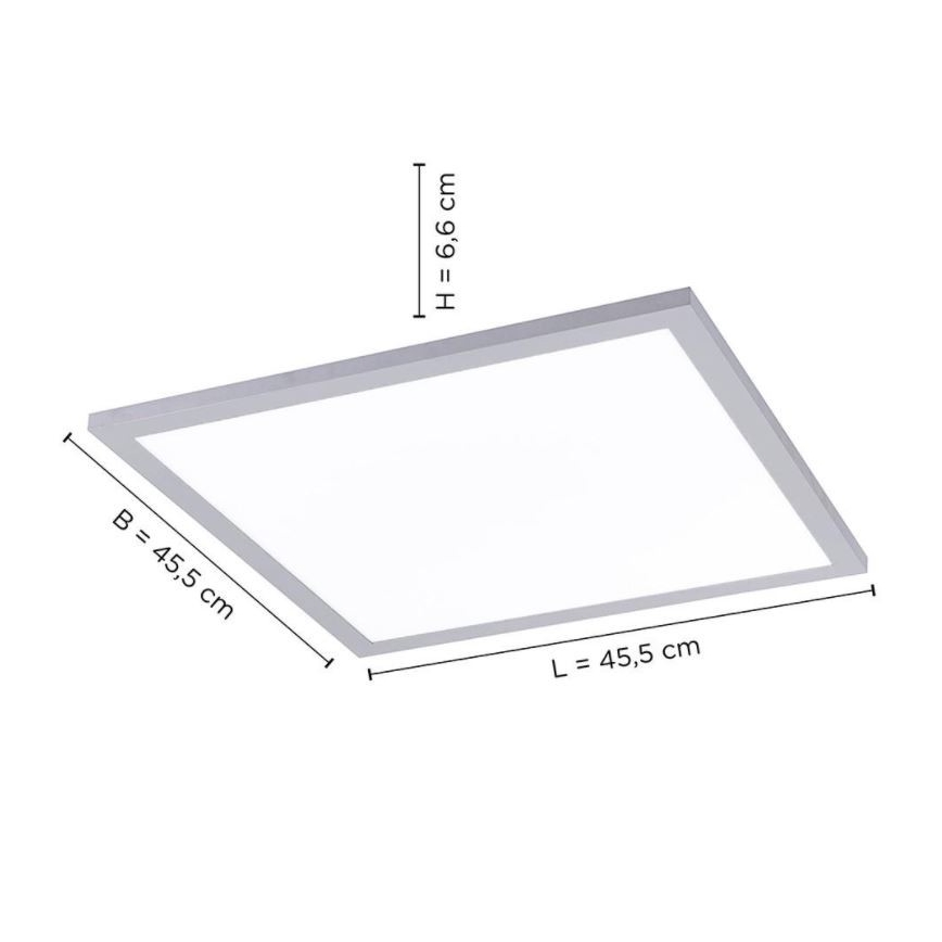 Leuchten Direkt 14755-21- Plafonnier à intensité variable FLAT LED/28W/230V 2700-5000K + Télécommande