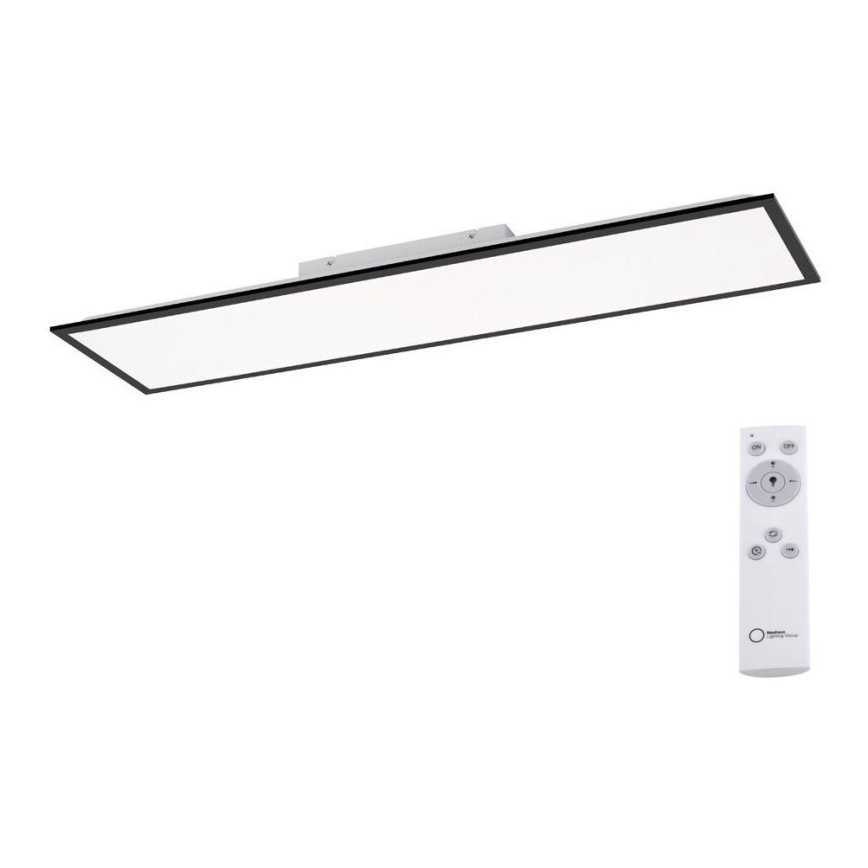 Leuchten Direkt 14757-18 - Dimbaar LED Paneel voor Oppervlak Montage FLAT LED/36W/230V 2700-5000K zwart + afstandsbediening