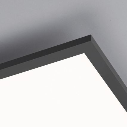 Leuchten Direkt 14757-18- Panneau monté en surface à intensité variable FLAT LED/36W/230V 2700-5000K noir + Télécommande