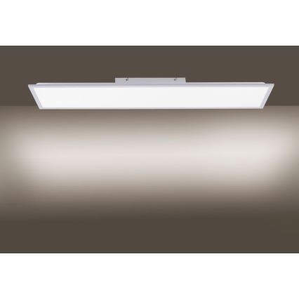 Leuchten Direkt 14757-21- Dimbaar LED Paneel voor Oppervlak Montage FLAT LED/36W/230V 2700-5000K zilver + afstandsbediening