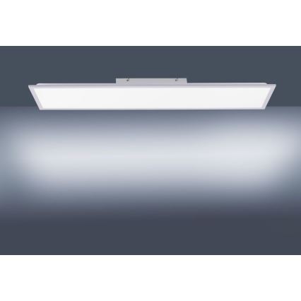 Leuchten Direkt 14757-21- Dimbaar LED Paneel voor Oppervlak Montage FLAT LED/36W/230V 2700-5000K zilver + afstandsbediening